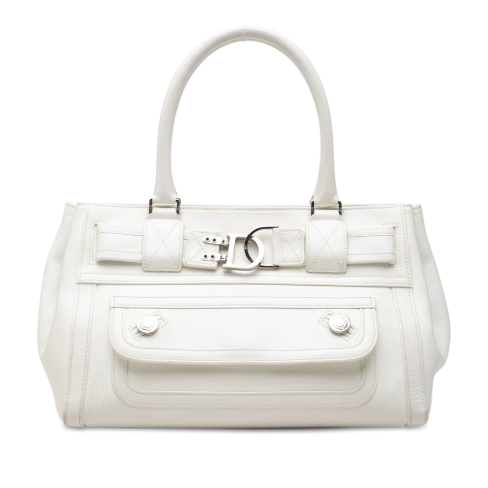 Pre-Loved Dior Calfskin Flight Handbag